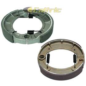 Fl4699bs128hy Caltric New Front And Rear Brake Shoes For Yamaha Dt250 Dt400 1975 1976 1977 1978 1979