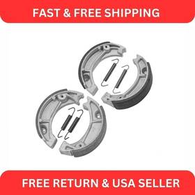 Fl4906bs136hy Caltric For Honda Tlr200 Fat Cat 200 1986 1987 Front And Rear Brake Shoes