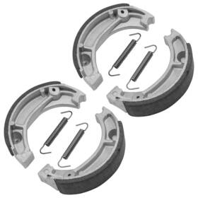 Fl4908bs136hy Caltric For Honda Tr200 Fat Cat 200 1986 1987 Front And Rear Brake Shoes