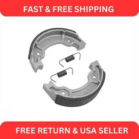 5hh-f5330-00-00 Caltric Fl5086bs142hy Rear Brake Shoes For Yamaha Ttr230 Tt-r230 2005-2020 /