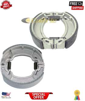 Fl5089bs142hy Caltric Front And Rear Brake Shoes For Yamaha Tw200 Tw200e Trailway 200 1992-1999