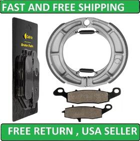 Fl5296bs151hy Caltric Front Brake Pads And Rear Shoes For Suzuki Vz800 Marauder 800 1997-2004 Fl5296bs151hy Caltric Front Brake Pads And Rear Shoes For Suzuki Vz800 Marauder 800 1997-2004