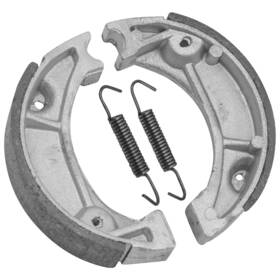 Gk1147bs110tt Caltric Rear Brake Shoes For Honda Xr70r 1997 1998 1999 2000 2001 2002 2003