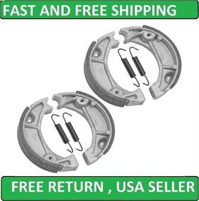 Gk1155bs110tt Caltric Front And Rear Brake Shoes For Honda Crf80f 2004-2009 2011 2012 2013