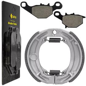 Mp168aa2002 Caltric Front Brake Pads And Rear Shoes For Kawasaki Klx125l 2003 2004 2005 2006 Mp168aa2002 Caltric Front Brake Pads And Rear Shoes For Kawasaki Klx125l 2003 2004 2005 2006