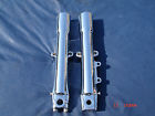 45500014 Chrome Sliders Fork Fatboy Deluxe Heritage Harley Flstf Legs 11-15