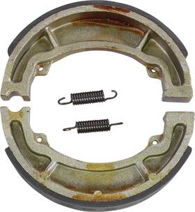 2897-d182372-atv Dp Brakes Gf Friction Rated Brake Shoes For 1987-1988 Yamaha Yfm100 Champ Atv