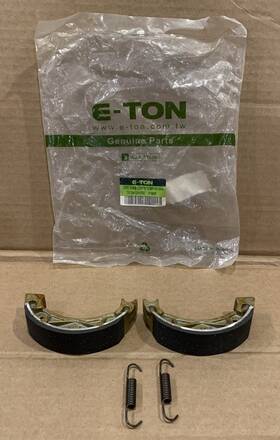 E-ton 750200 E-ton Rear Brake Shoe Pad Scooter 2006-10 Beamer 50/ii/ Iii/matrix/matrixii