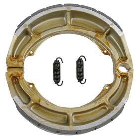 2813-e308204-atv Ebc Grooved Brake Shoes For 1997-1998 Suzuki Lt-4wdx King Quad 250 Atv Rear