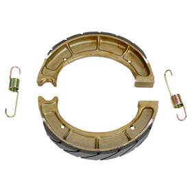 3447-e435472-atv Ebc Grooved Brake Shoes For 1994-2000 Yamaha Yfb250fw Timberwolf 4x4 Atv Front