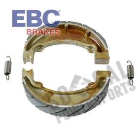 5425-e421428-atv Ebc Grooved Brake Shoes For 2002-2006 Bombardier Ds50 Atv Rear