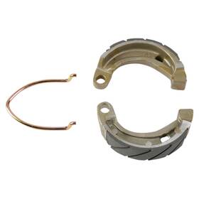 Ebc 6484-e405546-atv Grooved Brake Shoes For 2005 E-ton Viper 50m Mini Atv Front