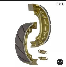 Ebc 779420038107 Inch G Grooved Brake Shoes Sintered Metal - Front/rear Brake# 303g