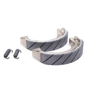 Ebc 779420038497 Inch G Grooved Brake Shoes Sintered Metal - Rear Brake# 605g