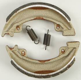 Ebc 840655006992 Grooved Brake Shoes Front Left #328g For Honda Cr480r 1983