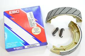 Ebc 840655007982 Grooved Organic Brake Shoes 606g