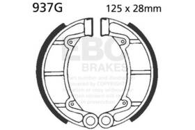 Ebc 840655009115 Grooved Organic Brake Shoes 937g 125 X 28 Mm