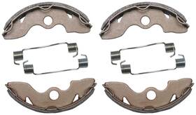 38-3345 Ebc Brakes Organic Brake Shoes 345 2 Packs - Enough For Wheels