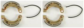 38-3346 Ebc Brakes Organic Brake Shoes 346 2 Packs - Enough For Wheels