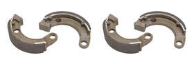 38-3535 Ebc Brakes Organic Brake Shoes 533 2 Packs - Enough For Wheels