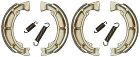 38-3704 Ebc Brakes Organic Brake Shoes 704 2 Packs - Enough For Wheels