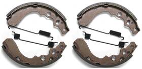 38-3718 Ebc Brakes Organic Brake Shoes 718 2 Packs - Enough For Wheels