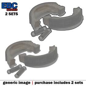 38-3820 Ebc Brakes Organic Brake Shoes 820 2 Packs - Enough For Wheels 38-3820 Ebc Brakes Organic Brake Shoes 820 2 Packs - Enough For Wheels