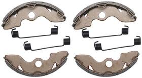 38-5345 Ebc Brakes Grooved Organic Brake Shoes 345g 2 Packs - Enough For Wheels