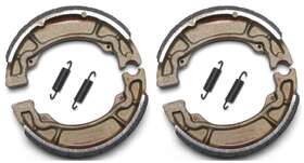 38-5517 Ebc Brakes Grooved Organic Brake Shoes 517g 2 Packs - Enough For Wheels