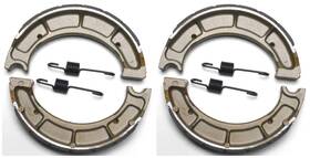 Ebc Brakes 38-5528 Grooved Organic Brake Shoes 528g 2 Packs - Enough For Wheels