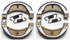 38-5715 Ebc Brakes Grooved Organic Brake Shoes 715g 2 Packs - Enough For Wheels 38-5715 Ebc Brakes Grooved Organic Brake Shoes 715g 2 Packs - Enough For Wheels