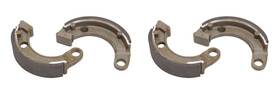 38-5821 Ebc Brakes Grooved Organic Brake Shoes 821g 2 Packs - Enough For Wheels