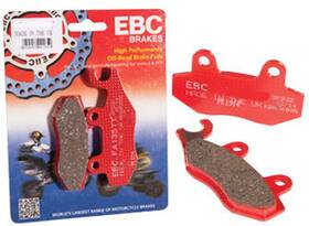 Fa478x Ebc Brakes Rear Street Carbon Dual-purpose Blend Brake Pads