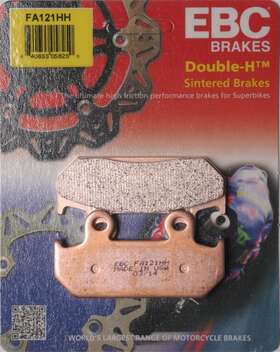 Fa121hh Ebc M-001 Sintered Hh Brake Pad For Honda Cbr600f Hurricane 1987-1990 Front