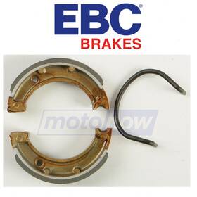 Qt50 Ebc Mn/g3jd Rear Standard Brake Shoes For 1979-1987 Yamaha - Fv