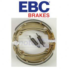 Mx3a Ebc Mn/mx3a Rear Grooved Brake Shoes For 1985-1986 Yamaha Ty350 - Bk