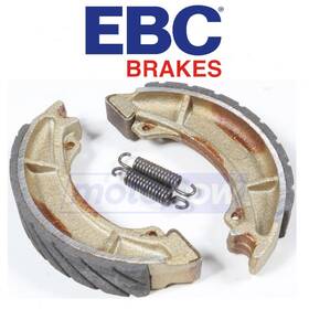 Ns21 Ebc Mn/ns21 Front Grooved Brake Shoes For 1980-1981 Yamaha Yz465 - Hq