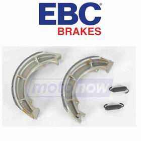Yt60 Ebc Mn/rfh7 Rear Grooved Brake Shoes For 1984-1985 Yamaha Zinger - Zn