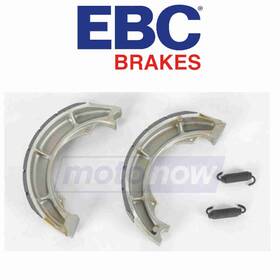 W7x3 Ebc Mn/w7x3 Front Grooved Brake Shoes For 1980-1983 Kawasaki Ke175 - Hz