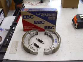 54410-14400 Ebc S618 Brake Shoes Suzuki Lt80 Ltz90 Rm125/465/500 Pe175 Rep Suz#54410-14400 #