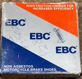 Y502 Ebc Brake Shoes Yamaha Bw80 Big Wheel Pw80 Y-zinger Tt-r90 Yz50 Yz60 Suzuki Rm80 Y502 Ebc Brake Shoes Yamaha Bw80 Big Wheel Pw80 Y-zinger Tt-r90 Yz50 Yz60 Suzuki Rm80