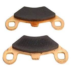 64-62265 Emgo For Yamaha Vino 125 2004-2009 Rear Grooved Brake Pads