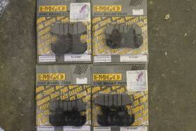 91-51807 Emgo 4 Sets Honda Gl 500 650 1100 Cb 450 550 700 750 1000 Vf Brake Pads 91-51807 Emgo 4 Sets Honda Gl 500 650 1100 Cb 450 550 700 750 1000 Vf Brake Pads