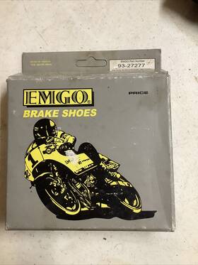 Emgo 93-27277 Brake Shoes For Yamaha