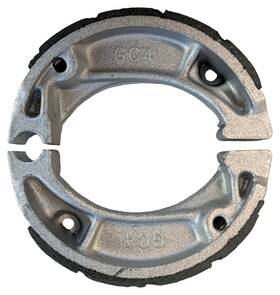 93-39173-3 Emgo Front Grooved Brake Shoe For Honda 1982-83 Urban Express 50 Nu50m