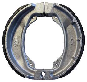 93-39185-2 Emgo Brake Shoes Rear Fits Honda 1989 1990 Tourist Trophy 500 Gb500 Gb 93-39185-2 Emgo Brake Shoes Rear Fits Honda 1989 1990 Tourist Trophy 500 Gb500 Gb