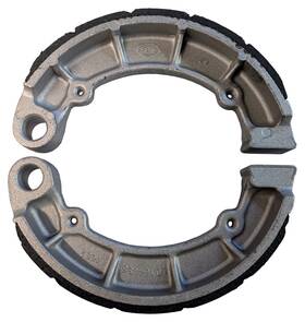 93-42068-3 Emgo Rear Grooved Brake Shoe For Kawasaki 1973-76 H1 Mach Iii