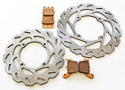 F-16947 Riptide Front And Rear Brake Rotor Pads Fits 191916190548