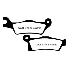 Fa617sv For Can-am Renegade 500 12-15 Brake Pads Ebc Sv Series Front Right Severe Duty