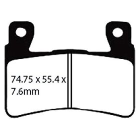 8181-z For Harley-davidson Deluxe 2018-2019 Lyndall Brakes Z Brake Pads